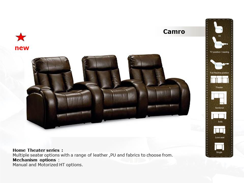 Camro Home Theater Seating